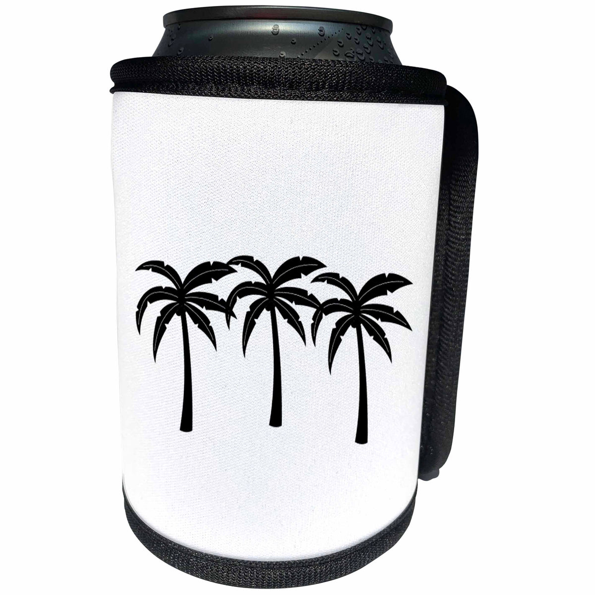 3dRose Kultjers Fun - Tropical palm trees - Can Cooler Bottle Wrap (cc_282731)