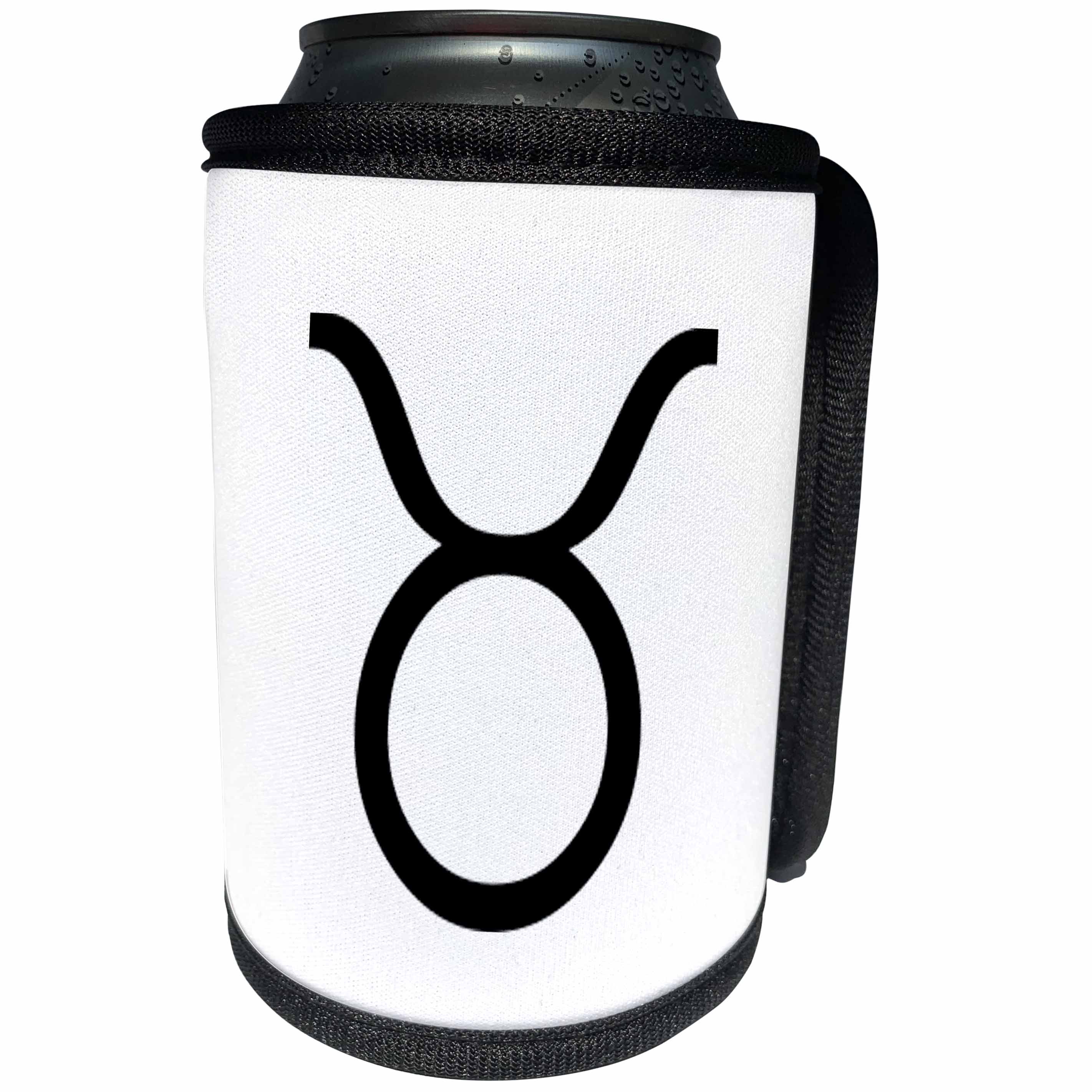 3dRose Kultjers Astrology - Taurus - Can Cooler Bottle Wrap (cc_282740)