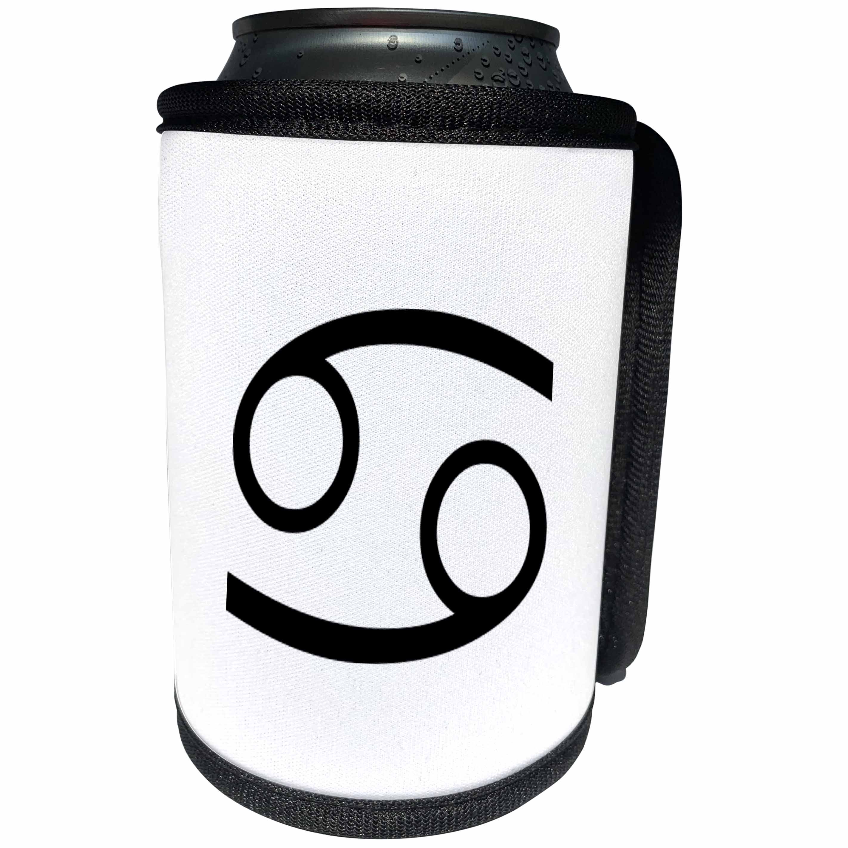 3dRose Kultjers Astrology - Cancer - Can Cooler Bottle Wrap (cc_282742)