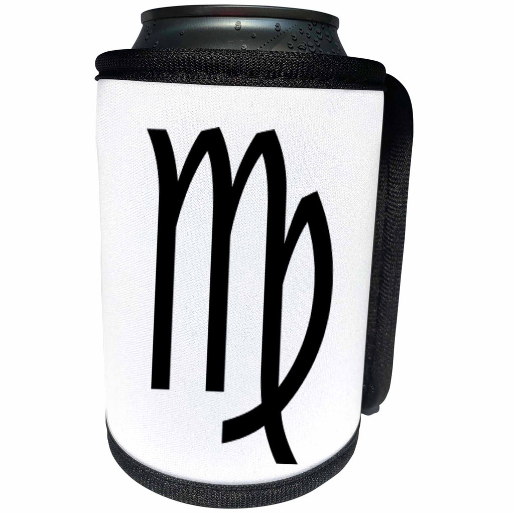 3dRose Kultjers Astrology - Virgo - Can Cooler Bottle Wrap (cc_282744)