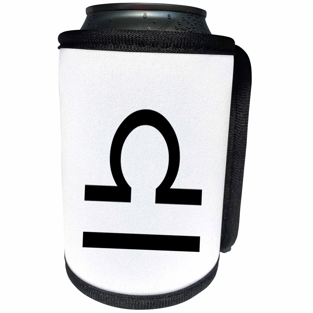 3dRose Kultjers Astrology - Libra - Can Cooler Bottle Wrap (cc_282745)