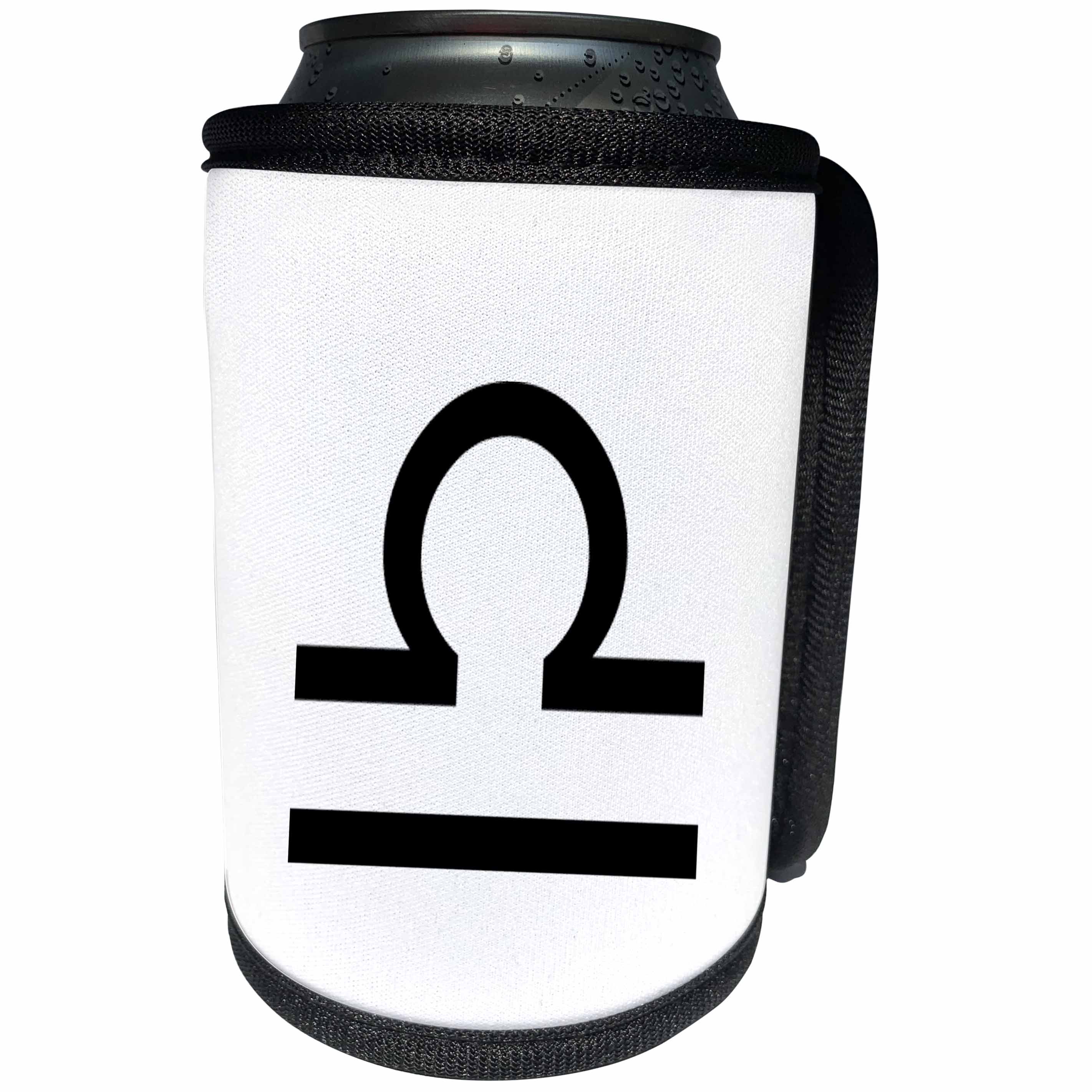 3dRose Kultjers Astrology - Libra - Can Cooler Bottle Wrap (cc_282745)