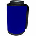 3dRose Kultjers Colors - Color navy - Can Cooler Bottle Wrap (cc_282777)
