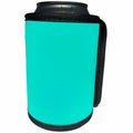 3dRose Kultjers Colors - Color turquoise - Can Cooler Bottle Wrap (cc_282784)