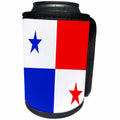3dRose Flags - Panama Flag - Can Cooler Bottle Wrap (cc_28279)