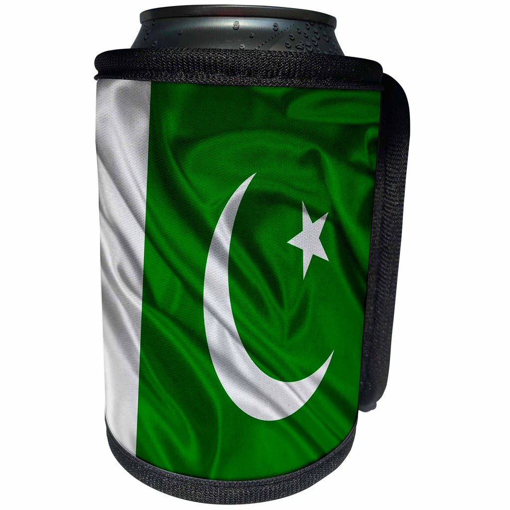3dRose Flags - Pakistan Flag - Can Cooler Bottle Wrap (cc_28280)