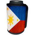 3dRose Flags - Philippines Flag - Can Cooler Bottle Wrap (cc_28282)