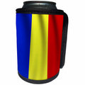 3dRose Flags - Romania Flag - Can Cooler Bottle Wrap (cc_28284)