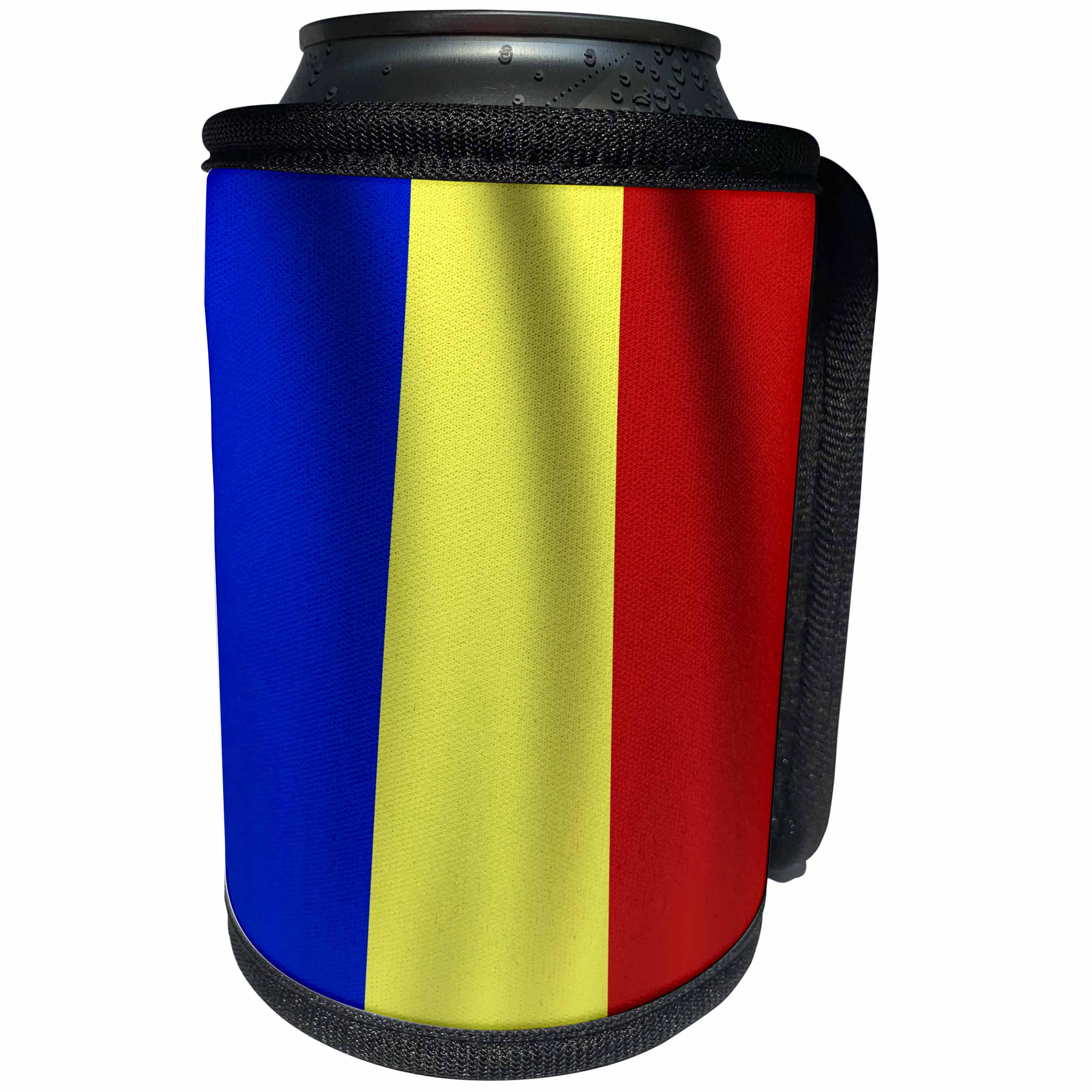 3dRose Flags - Romania Flag - Can Cooler Bottle Wrap (cc_28284)