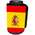 3dRose Flags - Spain Flag - Can Cooler Bottle Wrap (cc_28285)