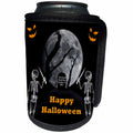 3dRose Edmond Hogge Jr Halloween - Happy Halloween - Can Cooler Bottle Wrap (cc_28286)
