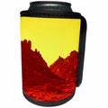 3dRose Florene Abstract landscape - Martian Plains - Can Cooler Bottle Wrap (cc_28324)