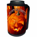 3dRose Halloween - Happy Halloween - Can Cooler Bottle Wrap (cc_2836)