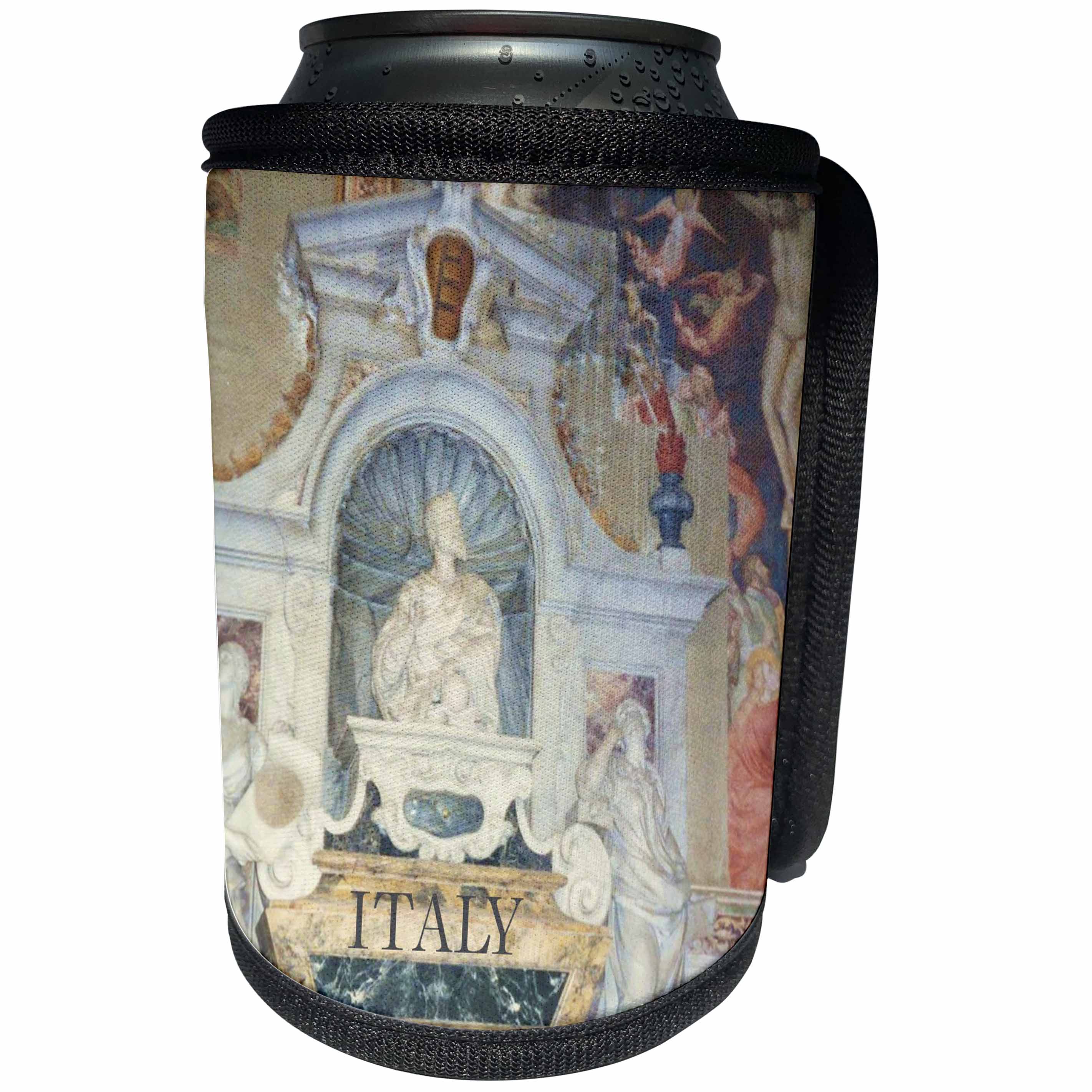 3dRose Florene Italy - Roman Sculpture - Can Cooler Bottle Wrap (cc_28360)