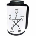 3dRose Cassie Peters Wicca - The Elements - Can Cooler Bottle Wrap (cc_283689)