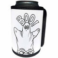 3dRose Halloween - Haloween Ghost - Can Cooler Bottle Wrap (cc_2837)
