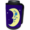 3dRose Celestial - Moon Art - Can Cooler Bottle Wrap (cc_2838)