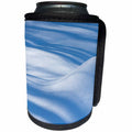 3dRose Alexis Photography - Texture Snow - Curved snowdrift and dark shadows on a snow on a cold winter day - Can Cooler Bottle Wrap (cc_283856)