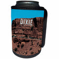3dRose Jos Fauxtographee- Dixie Rock ST. George Utah - The Dixie Red Hill in Southern Utah that people climb on and down - Can Cooler Bottle Wrap (cc_284215)