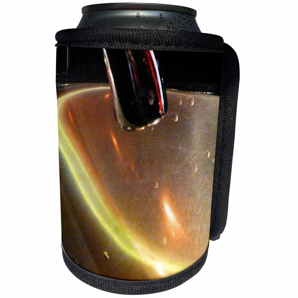 3dRose Florene Contemporary - Powder Room Drops - Can Cooler Bottle Wrap (cc_28428)