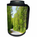 3dRose TDSwhite – Spring Seasonal Nature Photos - Winding Country Road Springtime - Can Cooler Bottle Wrap (cc_284330)