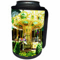 3dRose Florene Children s Art - Charming Carousel - Can Cooler Bottle Wrap (cc_28458)