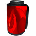 3dRose TDSwhite – Summer Seasonal Nature Photos - Pretty Red Rose - Can Cooler Bottle Wrap (cc_284621)