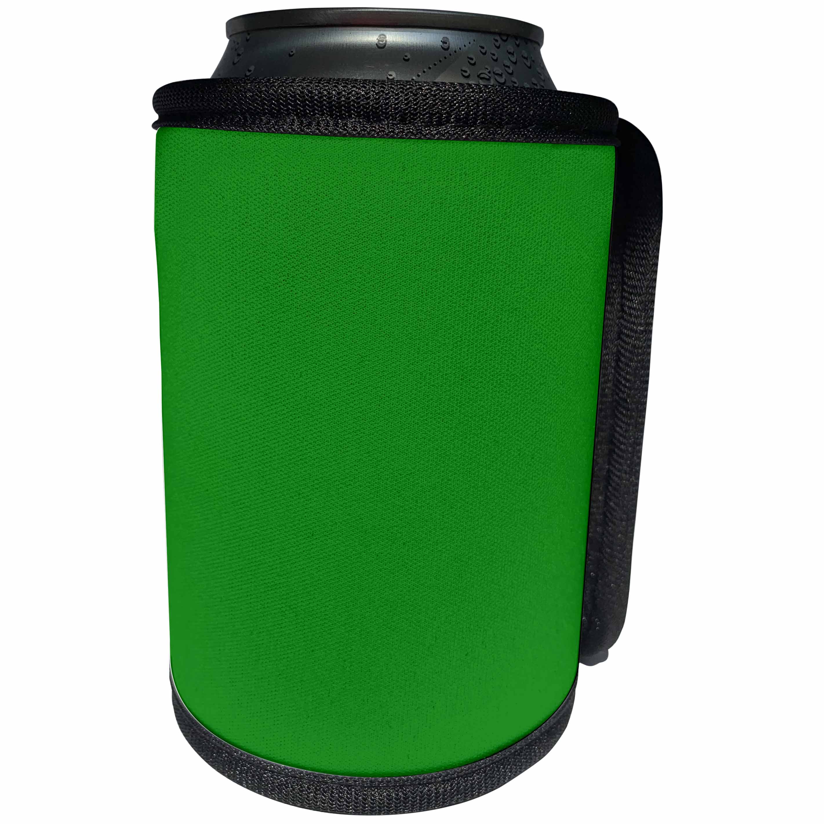 3dRose Kultjers Colors - Color forest green - Can Cooler Bottle Wrap (cc_284751)