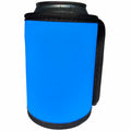 3dRose Kultjers Colors - Color dodger blue - Can Cooler Bottle Wrap (cc_284754)