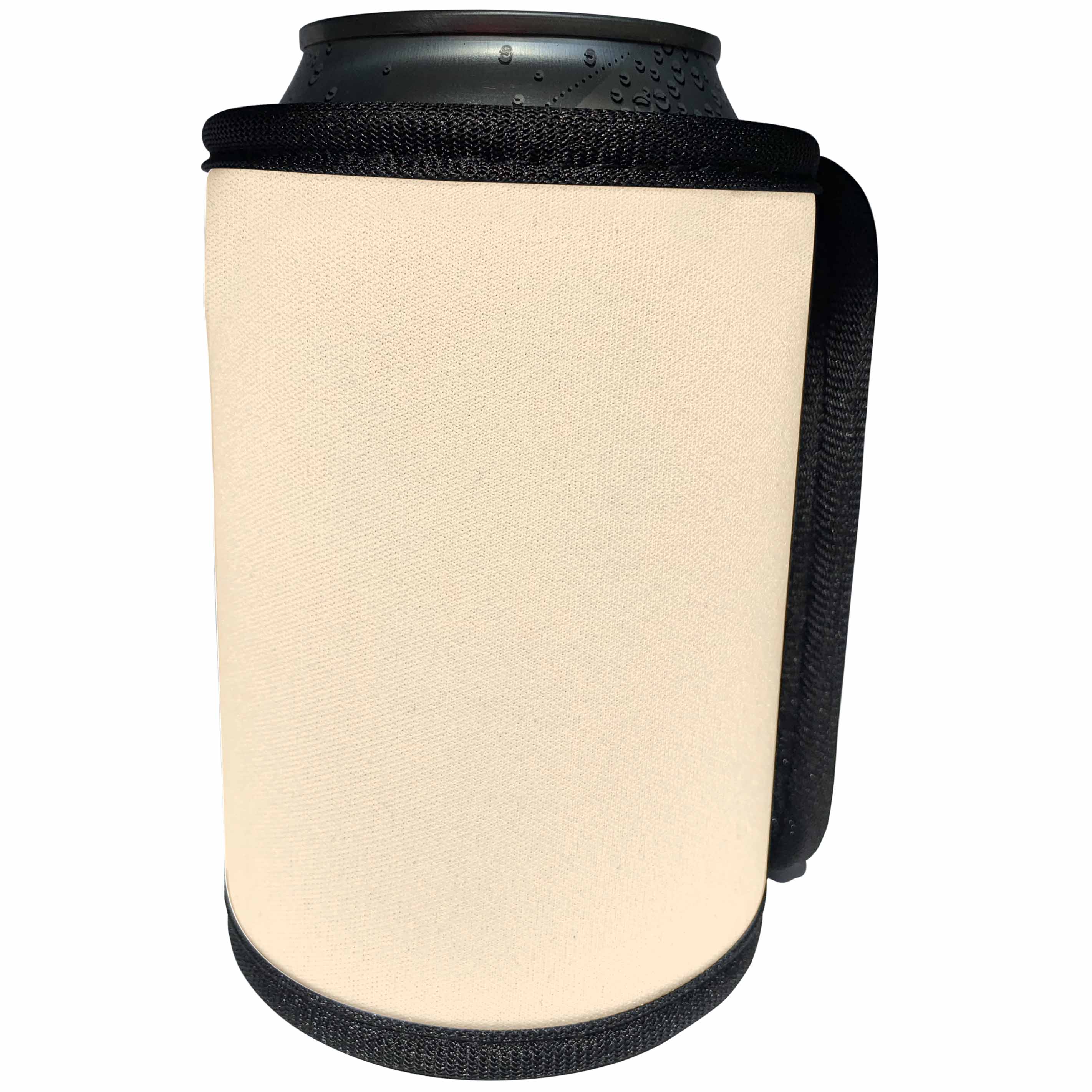 3dRose Kultjers Colors - Color blanched almond - Can Cooler Bottle Wrap (cc_284764)