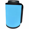 3dRose Kultjers Colors - Color light sky blue - Can Cooler Bottle Wrap (cc_284765)