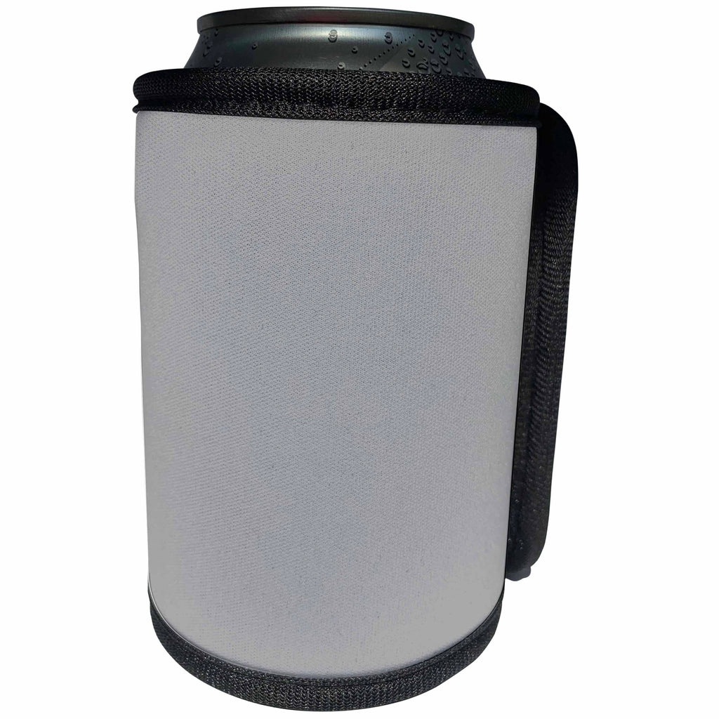 3dRose Kultjers Colors - Color dark grey - Can Cooler Bottle Wrap (cc_284767)