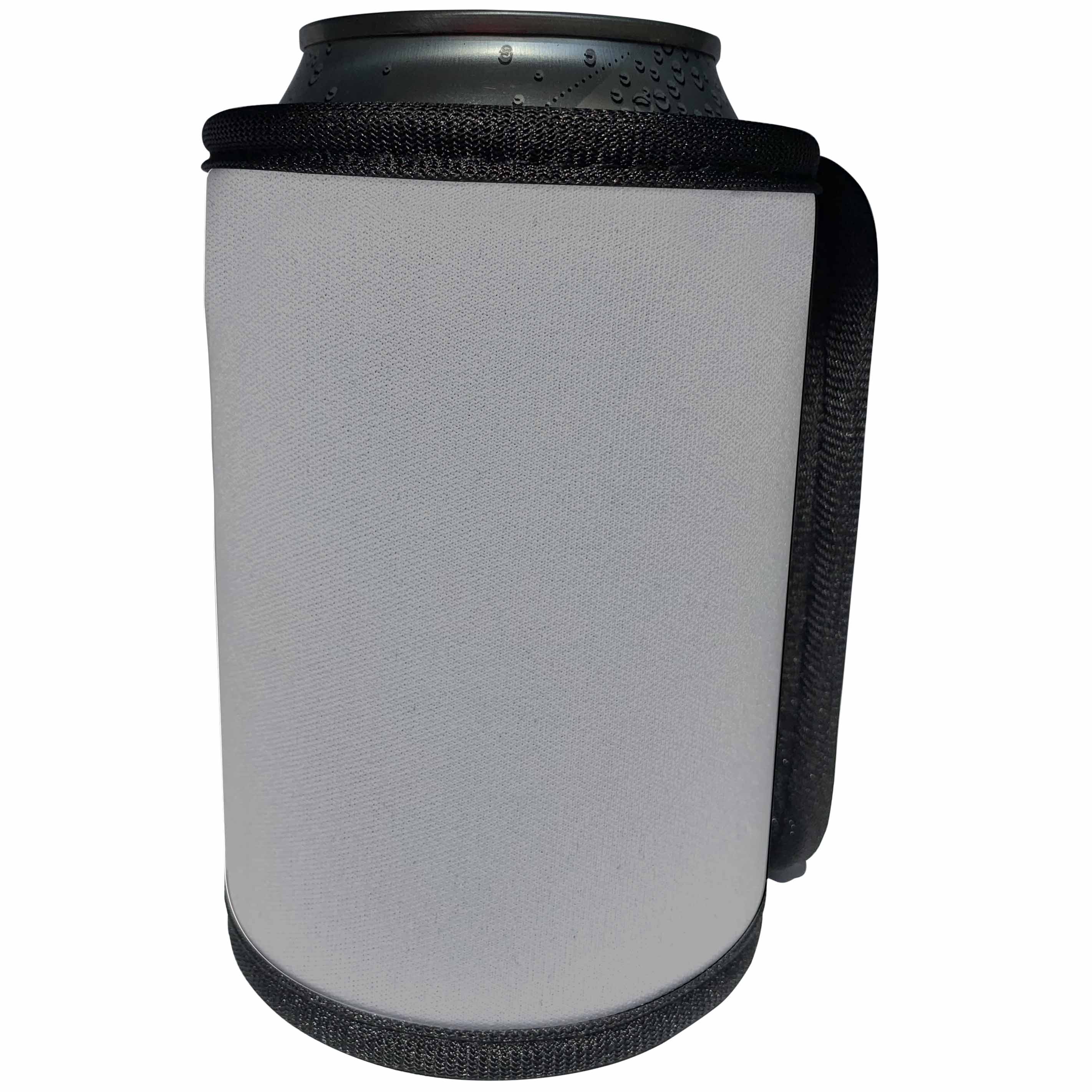 3dRose Kultjers Colors - Color dark grey - Can Cooler Bottle Wrap (cc_284767)
