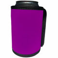3dRose Kultjers Colors - Color dark magenta - Can Cooler Bottle Wrap (cc_284778)
