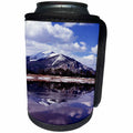 3dRose TDSwhite – Winter Seasonal Nature Photos - Rocky Mountains Colorado Snow River - Can Cooler Bottle Wrap (cc_284931)