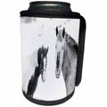 3dRose TDSwhite – Winter Seasonal Nature Photos - Winter Theme Horses In Snow - Can Cooler Bottle Wrap (cc_285023)