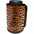 3dRose TDSwhite – Patterns Designs - Leopard Print Photo - Can Cooler Bottle Wrap (cc_285216)