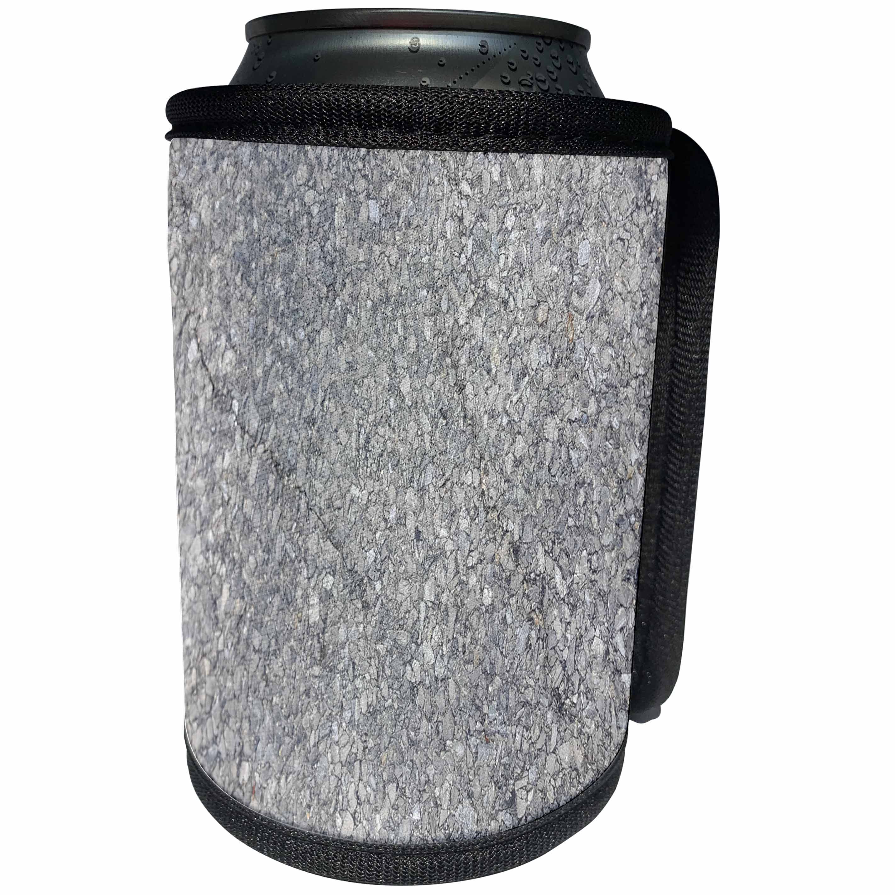 3dRose TDSwhite – Miscellaneous Photography - Up Close Cement - Can Cooler Bottle Wrap (cc_285234)