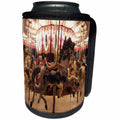 3dRose TDSwhite – Miscellaneous Photography - Hobby Horse Merry Go Round Carousel - Can Cooler Bottle Wrap (cc_285318)