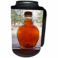 3dRose TDSwhite – Miscellaneous Photography - Maple Syrup Bottle Windowsill - Can Cooler Bottle Wrap (cc_285357)