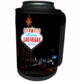 3dRose TDSwhite – Miscellaneous Photography - Travel Vegas Sign Night - Can Cooler Bottle Wrap (cc_285370)