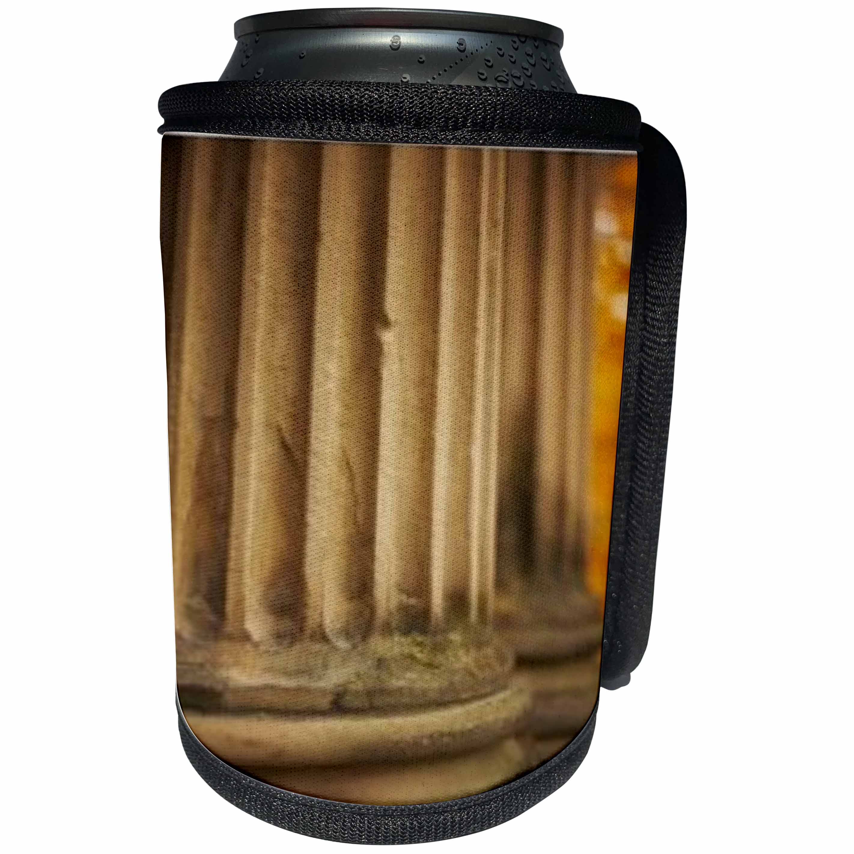 3dRose TDSwhite – Miscellaneous Photography - Classic Greek Roman Column - Can Cooler Bottle Wrap (cc_285375)