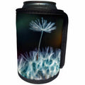 3dRose TDSwhite – Miscellaneous Photography - Dandelion Seed In Wind Close Up - Can Cooler Bottle Wrap (cc_285389)