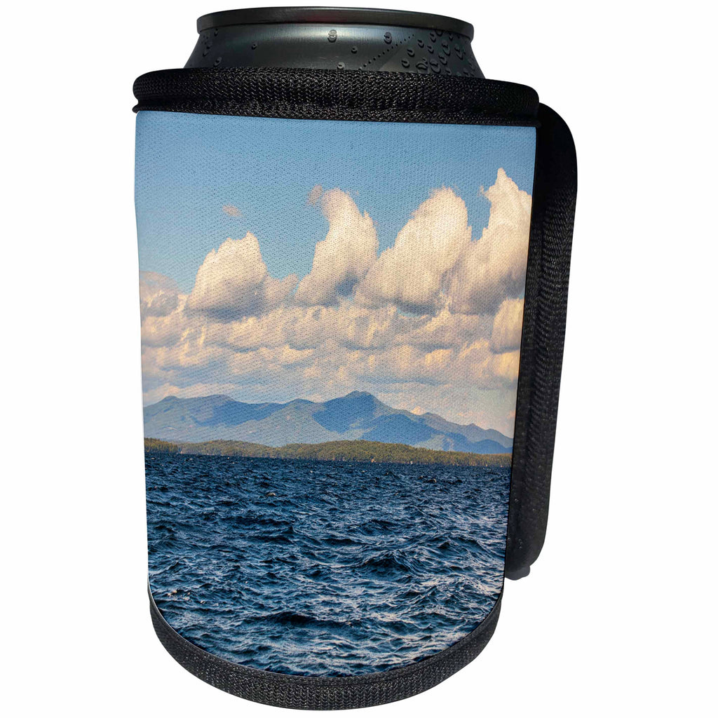 3dRose TDSwhite – Miscellaneous Photography - Lake Clear Day Scenic Beauty - Can Cooler Bottle Wrap (cc_285407)
