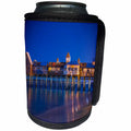 3dRose TDSwhite – Miscellaneous Photography - Old Orchard Beach Pier Night Photo - Can Cooler Bottle Wrap (cc_285421)