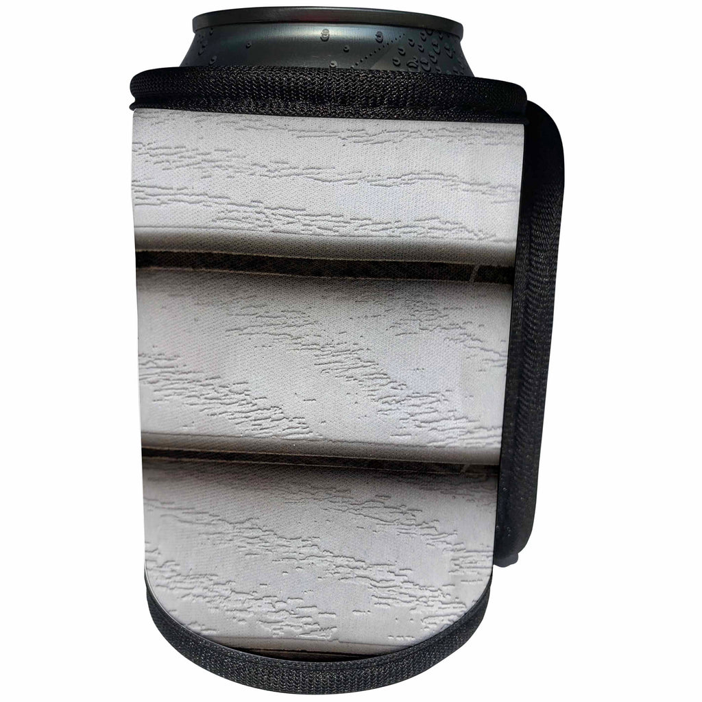 3dRose TDSwhite – Miscellaneous Photography - Vinyl Siding Slats - Can Cooler Bottle Wrap (cc_285442)