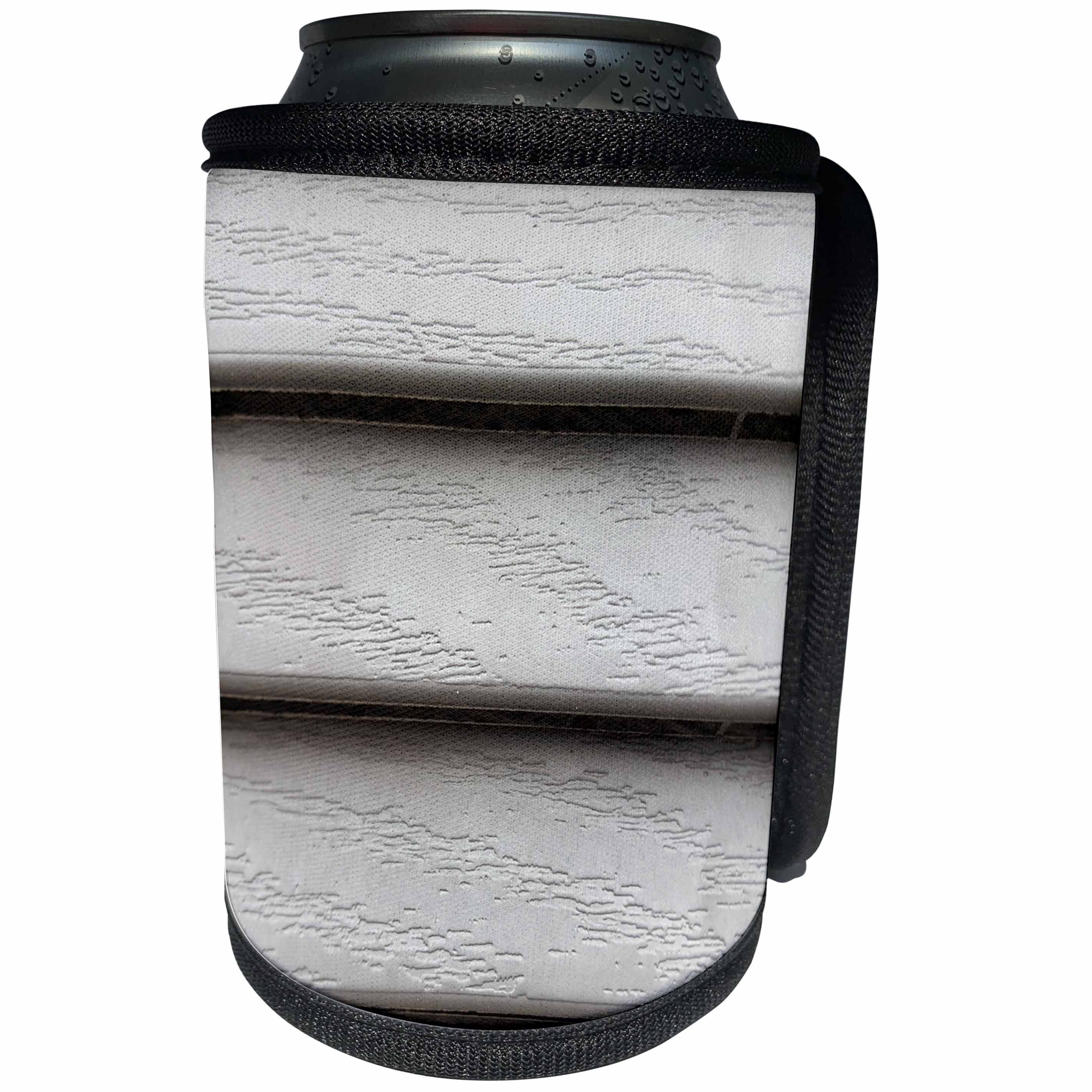 3dRose TDSwhite – Miscellaneous Photography - Vinyl Siding Slats - Can Cooler Bottle Wrap (cc_285442)
