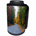 3dRose TDSwhite – Miscellaneous Photography - Winding Country Road Distance - Can Cooler Bottle Wrap (cc_285451)