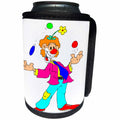 3dRose TDSwhite – Birthday - Birthday Party Clown - Can Cooler Bottle Wrap (cc_285645)