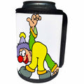 3dRose TDSwhite – Birthday - Naughty Birthday Clown - Can Cooler Bottle Wrap (cc_285690)